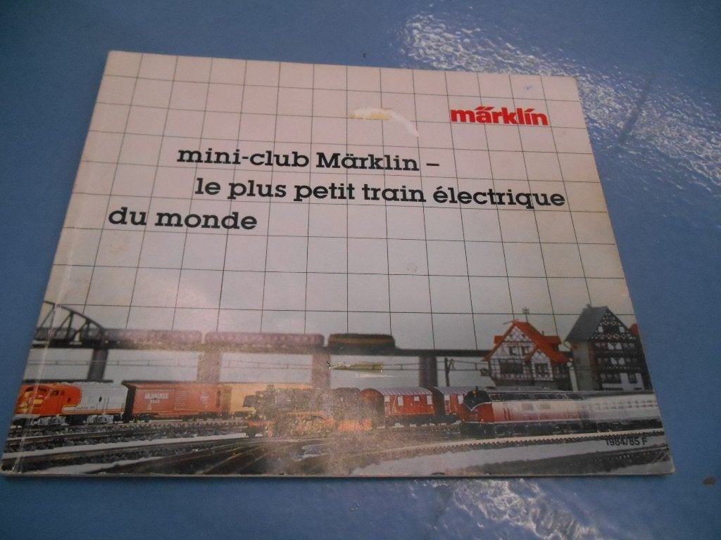 catalogue revue marklin 1984/1985, Enlèvement