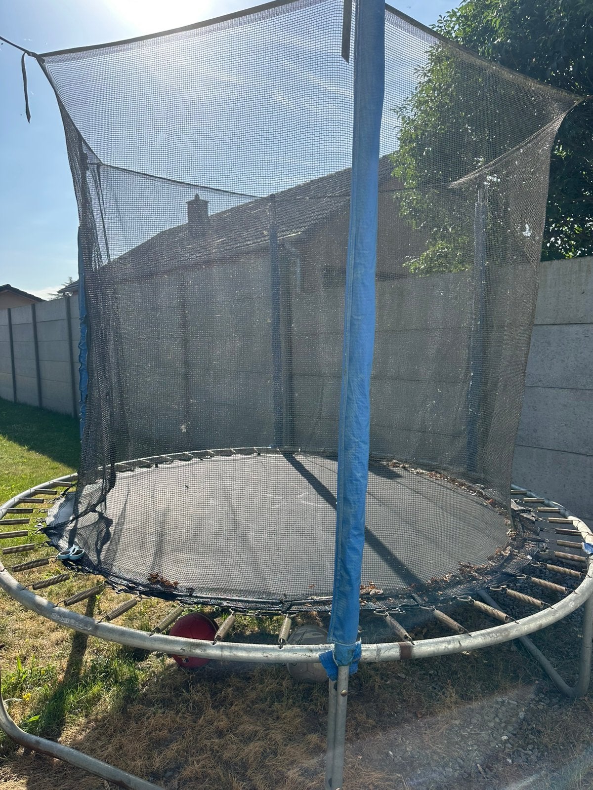 Trampoline, Kinderen en Baby's, Speelgoed | Buiten | Trampolines, Ophalen, Gebruikt