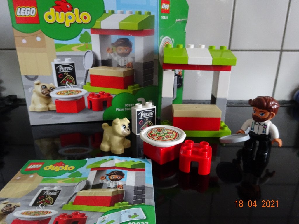 LEGO DUPLO Pizza Kraam - 10927*VOLLEDIG*PRIMA STAAT*, Enfants & Bébés, Jouets | Duplo & Lego, Duplo, Enlèvement ou Envoi