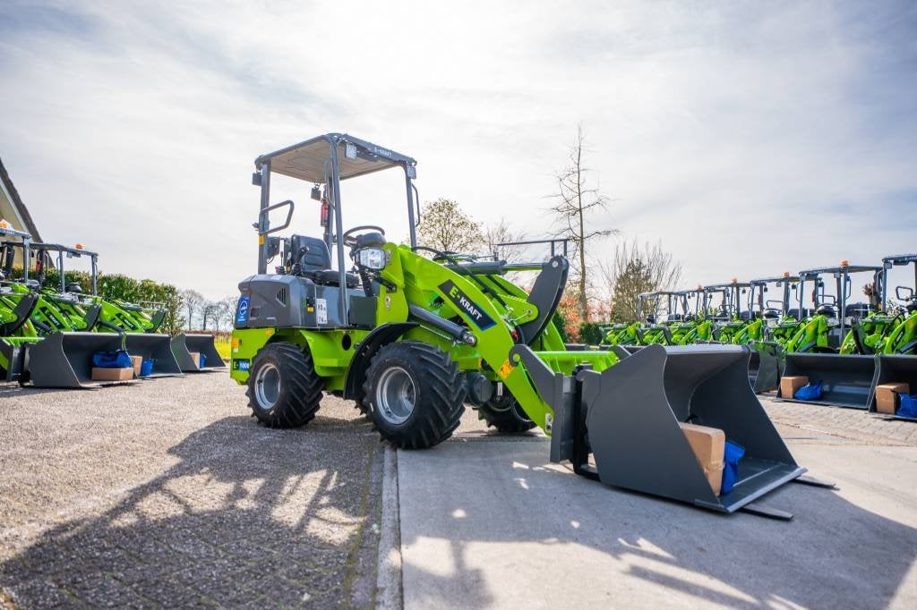 E-Kraft E1000 Elektrische Minishovel wiellader (bj 2026), Zakelijke goederen, Wiellader of Shovel