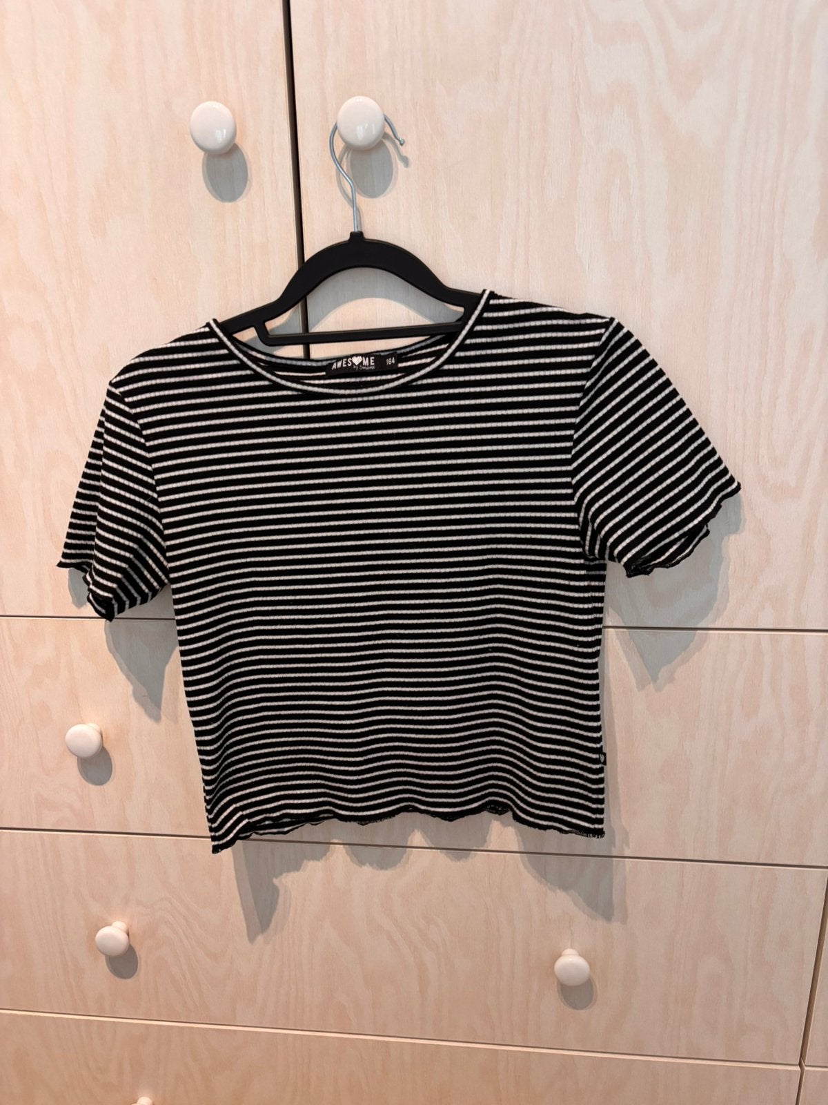 T-shirt rayé taille 164, Enfants & Bébés, Enlèvement, Utilisé, Fille, Chemise ou À manches longues