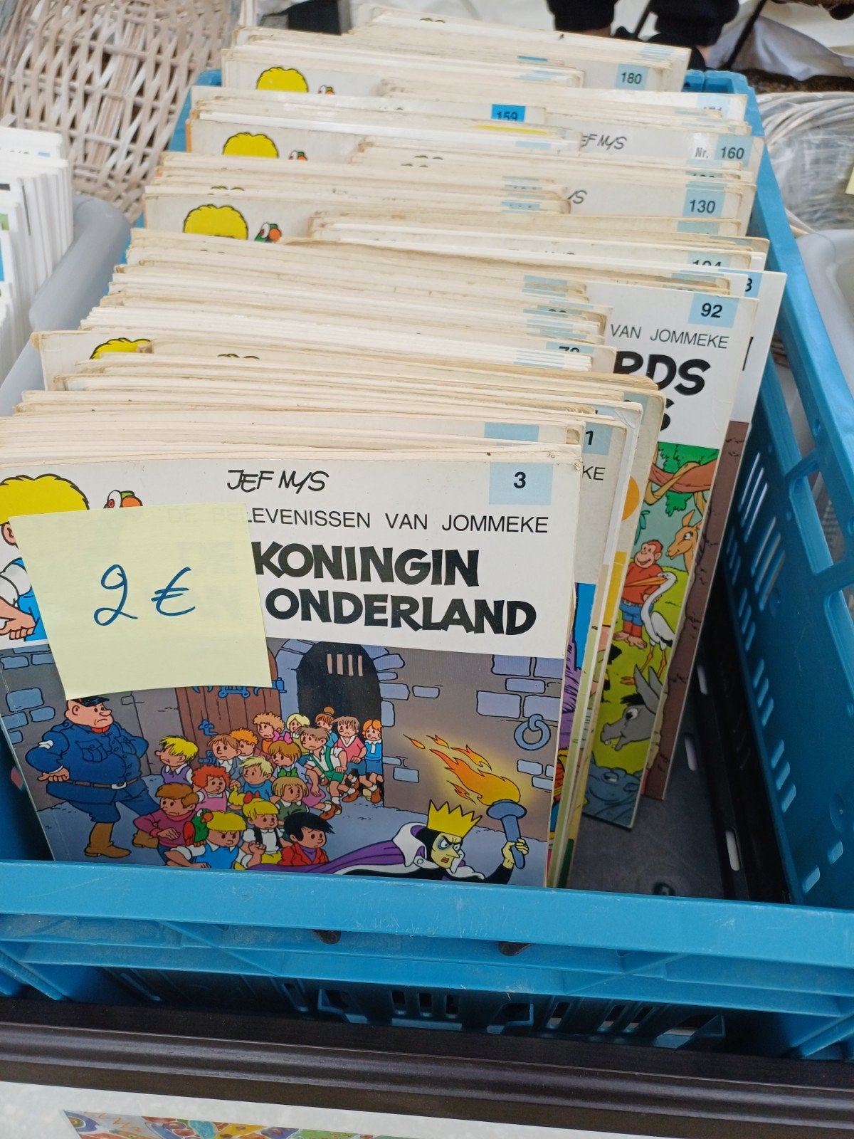 Jommeke strips van nr 3 tot 200 kleur, Ophalen of Verzenden