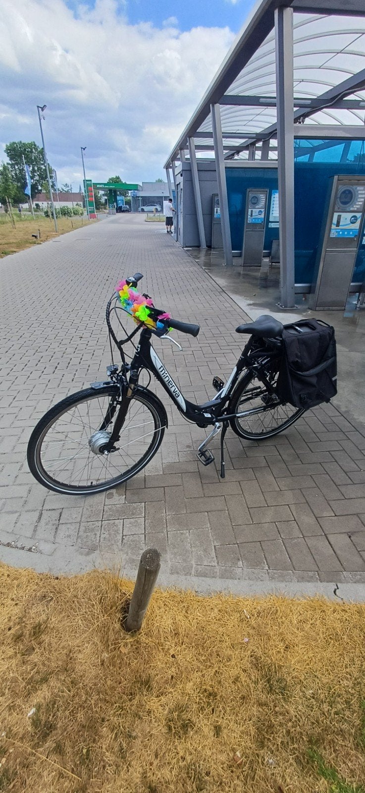 elektrische fiets Minerva, Enlèvement, Comme neuf, 50 km par batterie ou plus