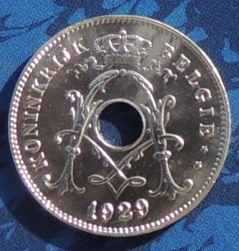 1929 10 centimen NL Albert 1er, Envoi, Métal, Monnaie en vrac