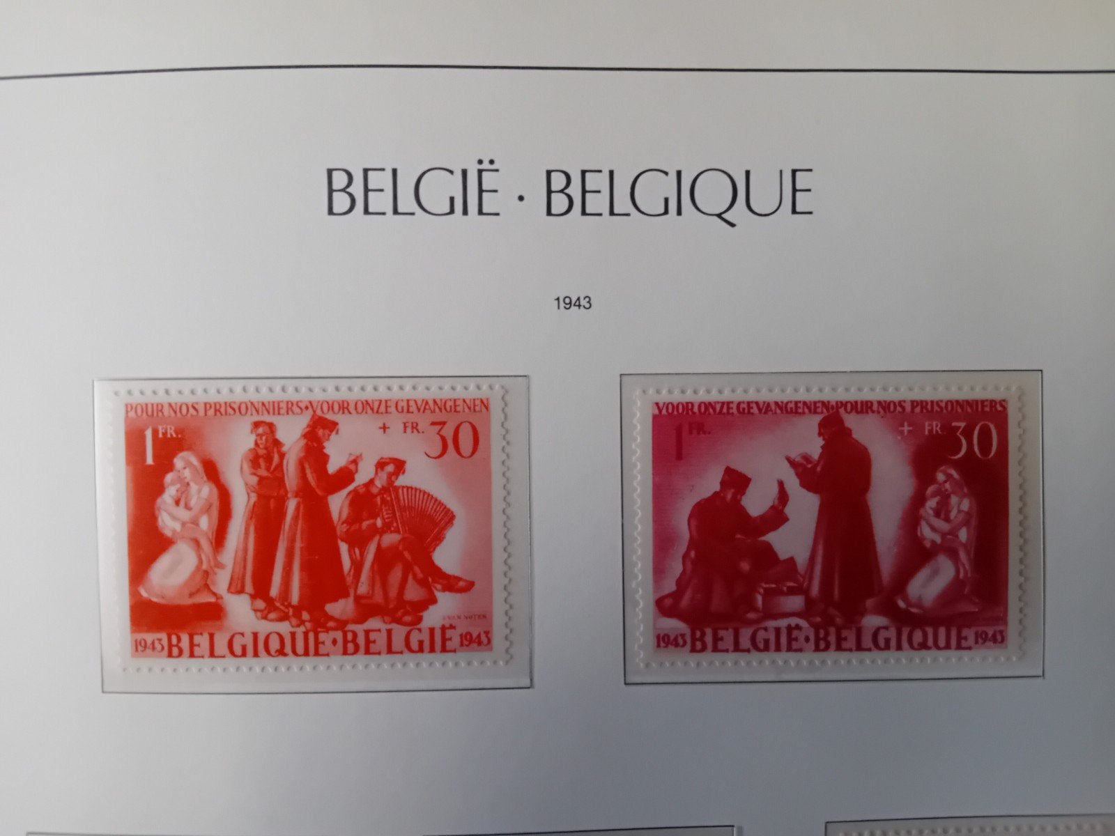 België postzegels nr 623/624** postfris lot 117P, Ophalen of Verzenden, Postfris