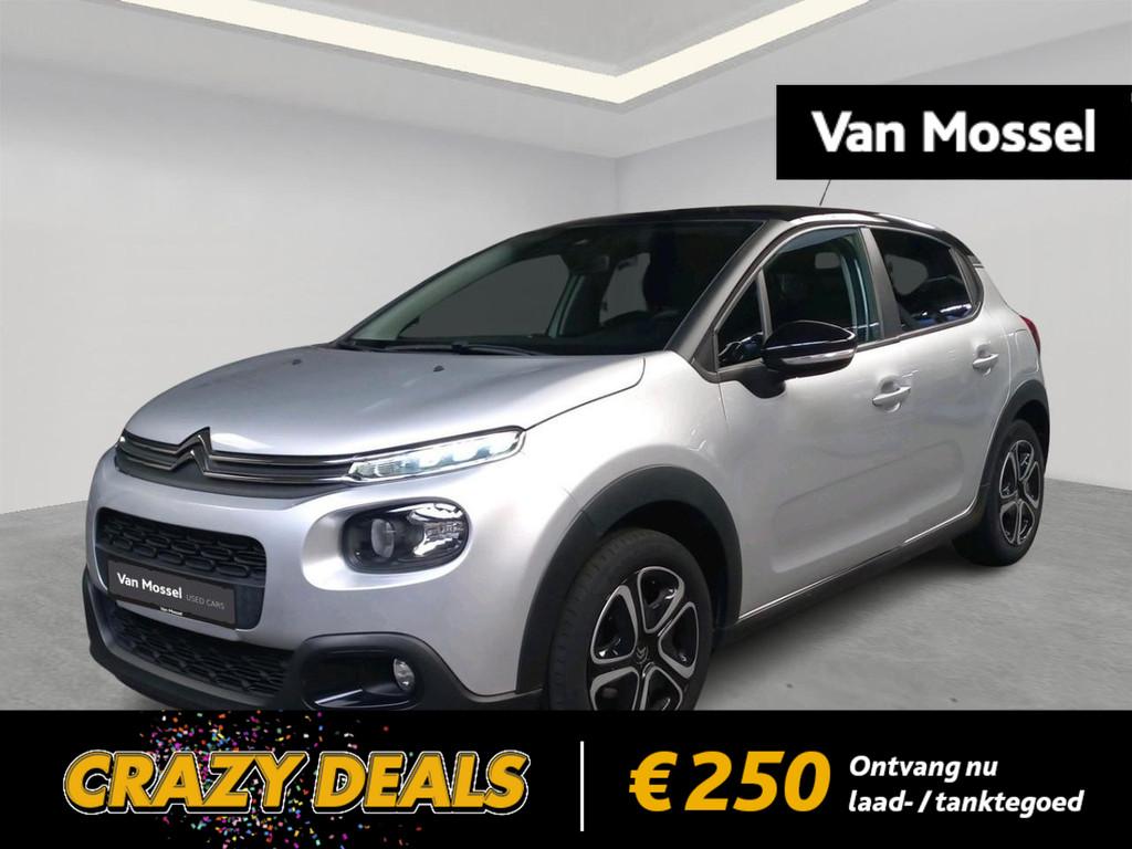 Citroën C3 1.2 PureTech 82 MAN Highlight, Autos, Argent ou Gris, 600 kg, Euro 6, Entreprise