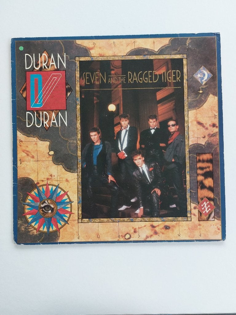 Duran Duran - Sept et le Tigre en lambeaux (1983), CD & DVD, Vinyles | Rock, Pop rock, Enlèvement ou Envoi, Utilisé, Pochette photo