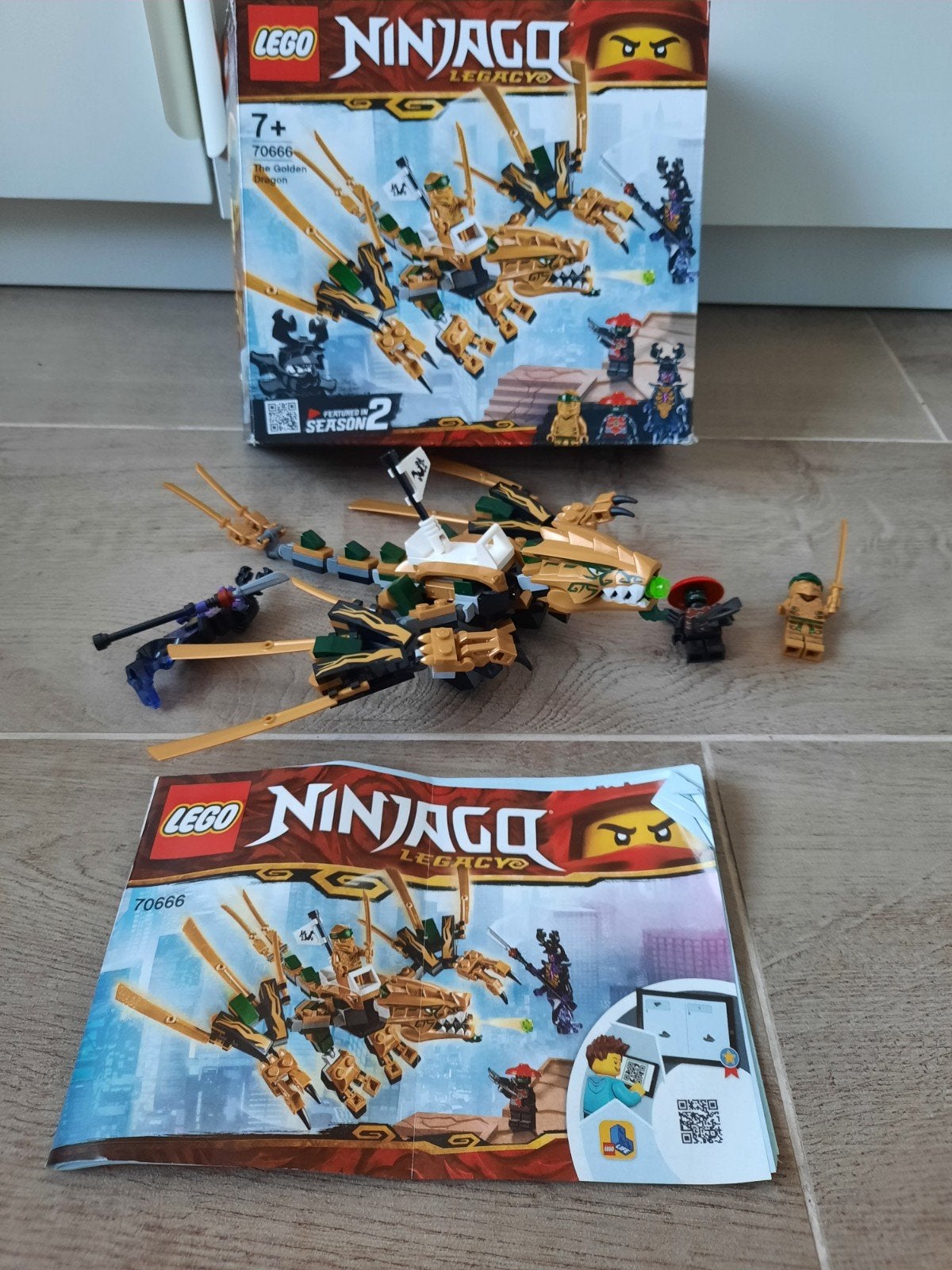 lego ninjago 70666, Kinderen en Baby's, Inclusief instructies, Lego, Ophalen of Verzenden, Zo goed als nieuw