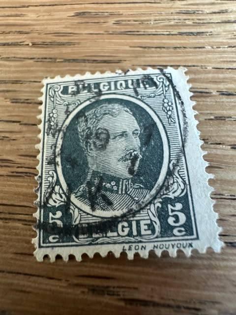 timbre-poste ancien Albert II 50 cm Belgique, Enlèvement ou Envoi, Affranchi, Oblitéré, Maison royale