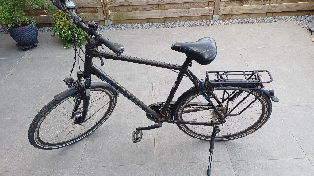herenfiets / jongensfiets, Fietsen en Brommers, Ophalen, 28 inch, Gebruikt, 57 tot 61 cm