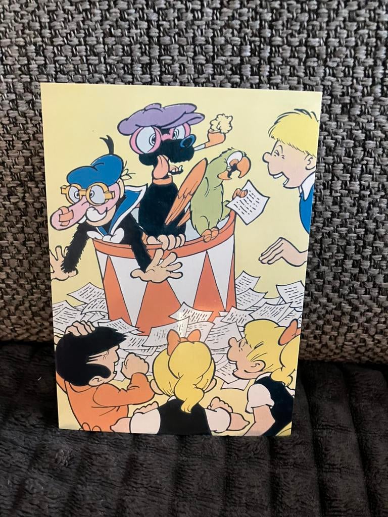 Onbeschreven postkaart / wenskaart jef nys jommeke, Verzamelen, Ophalen of Verzenden