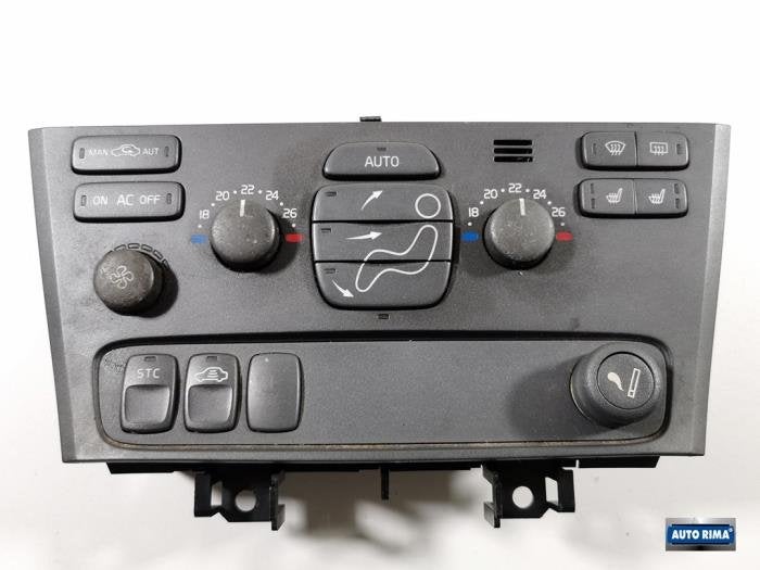 Panneau de commandes chauffage d'un Volvo V70, -, 3 mois de garantie, -, -