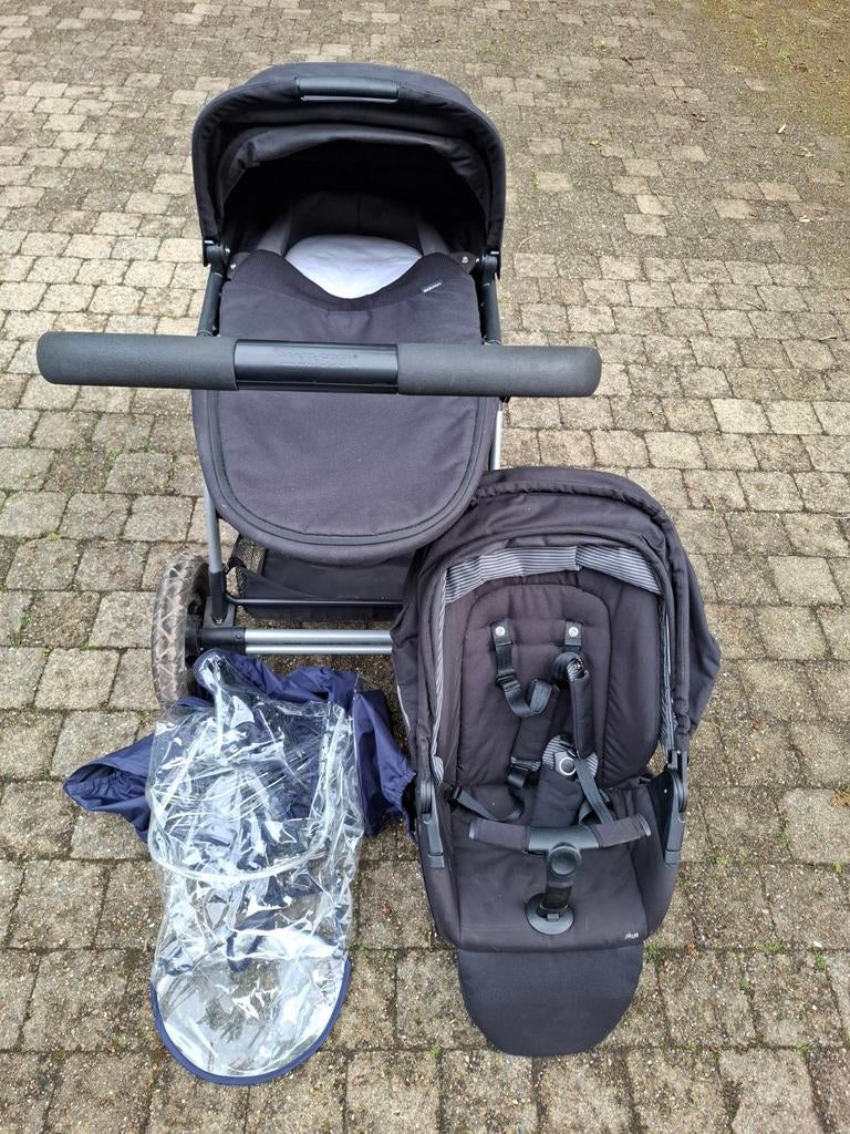 Buggy en reiswieg complete set Maxi cosi Mura 2, Kinderen en Baby's, Kinderwagens en Combinaties, Zo goed als nieuw, Combiwagen