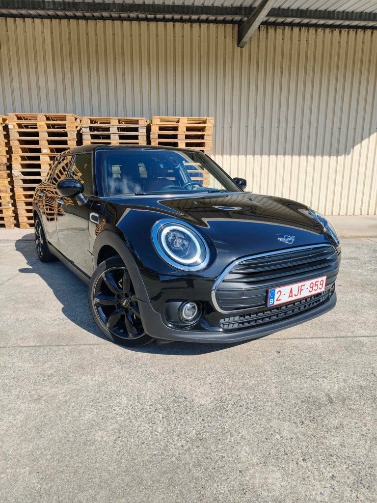 Mini clubman, Auto's, Voorwielaandrijving, Dealer onderhouden, Zwart, Leder