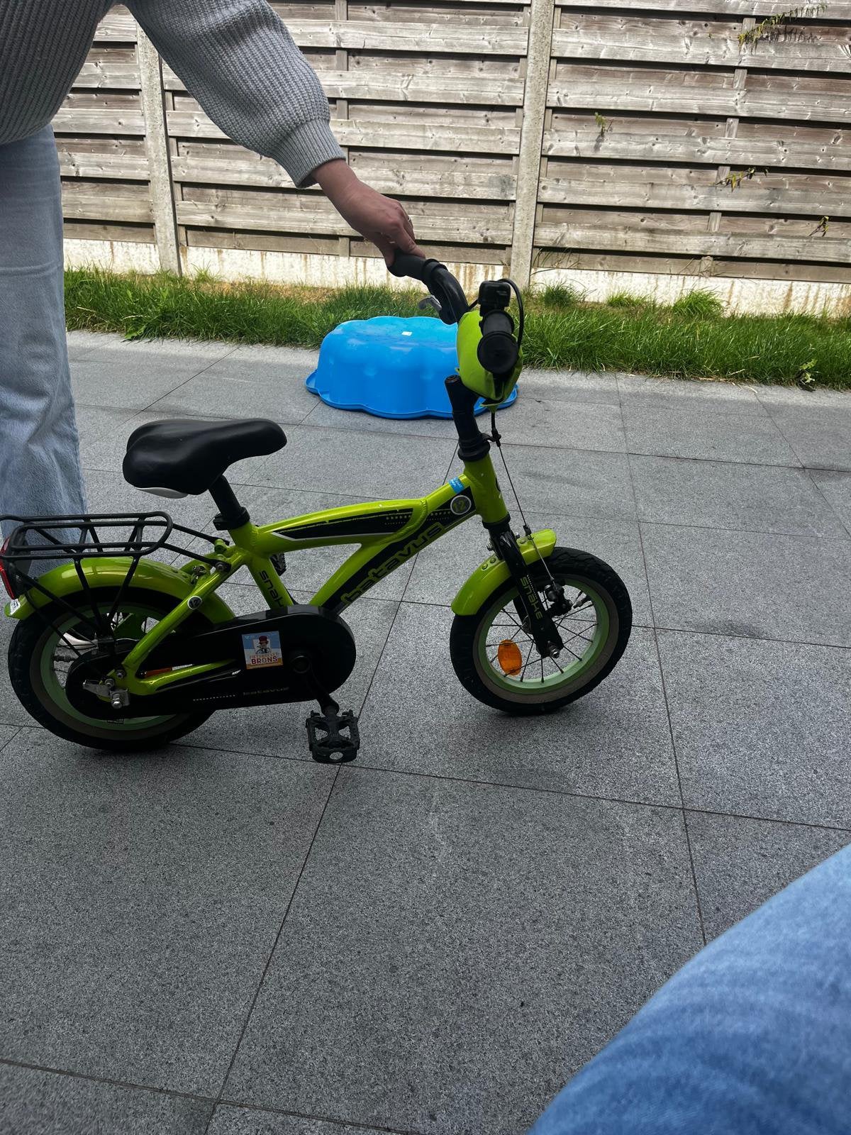 Jongens fiets 12 inch, Enlèvement, Utilisé, Frein à rétropédalage, Moins de 16 pouces