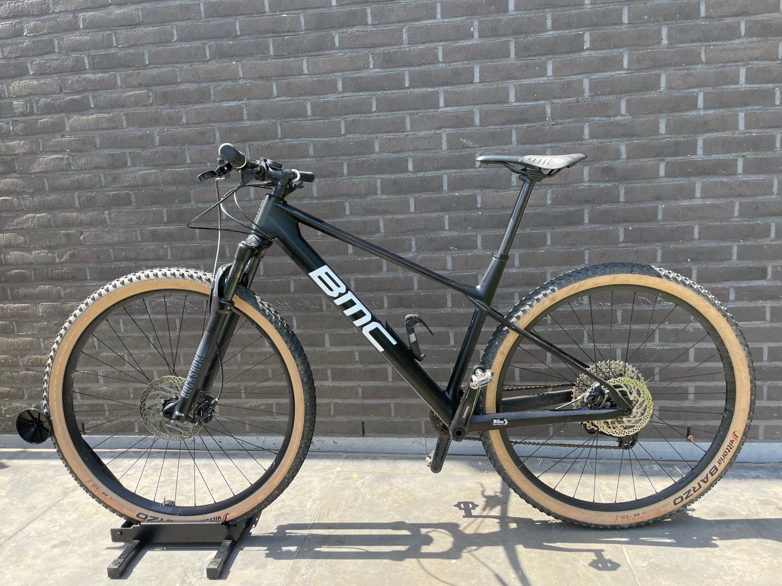 BMC twostroke 01five carbon hardtrail MTB - maat L, Fietsen en Brommers, Fietsen | Mountainbikes en ATB, Hardtail, Heren, Zo goed als nieuw