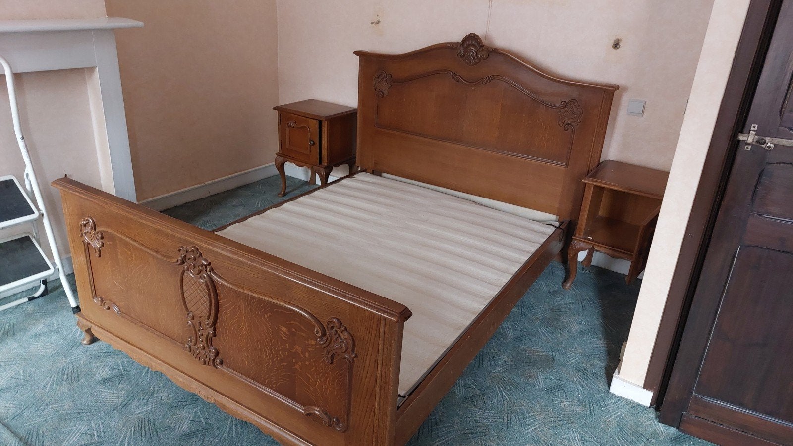 Slaapkamer met 2 kleerkasten, Maison & Meubles, Chambre à coucher | Chambres à coucher complètes, Enlèvement, Utilisé, Deux personnes