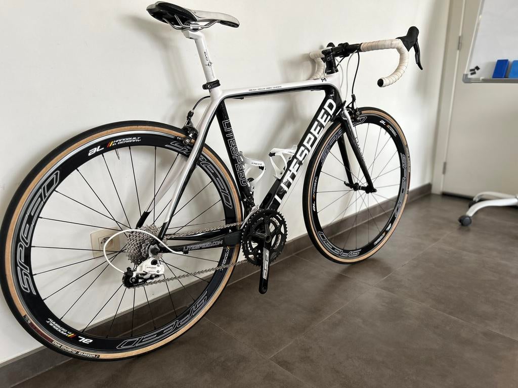 Litespeed M1 Carbon racefiets, Fietsen en Brommers, Fietsen | Racefietsen, Ophalen, Zo goed als nieuw, Carbon
