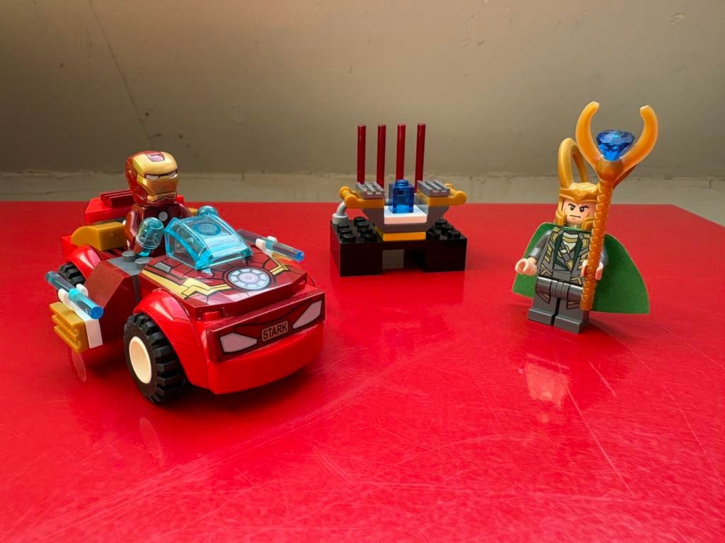 Lego Iron Man contre Loki, Instructions incluses, Enlèvement ou Envoi, Marvel, Lego