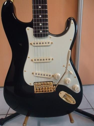 Fender Stratocaster MIJ John Mayer black strat NIEUW!!!, Muziek en Instrumenten, Snaarinstrumenten | Gitaren | Elektrisch, Nieuw