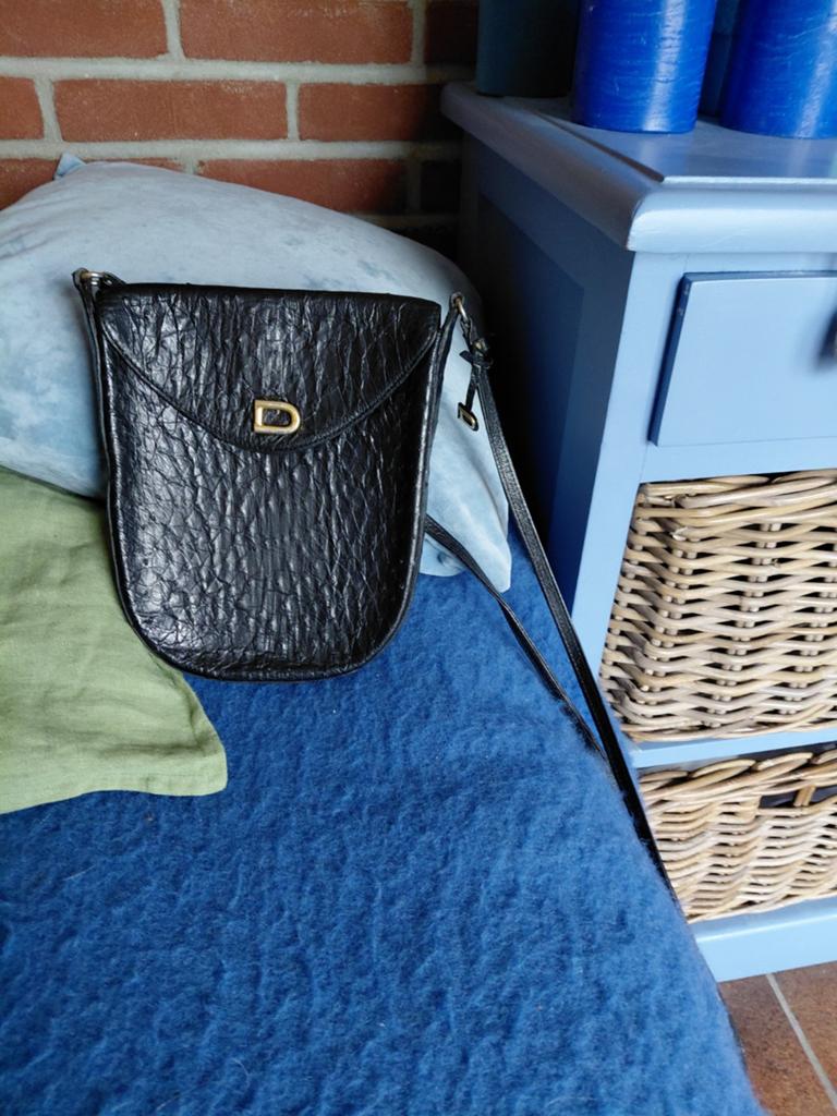 DELVAUX STRUISVOGELTASJE, Bijoux, Sacs & Beauté, Broches, Noir, Enlèvement ou Envoi