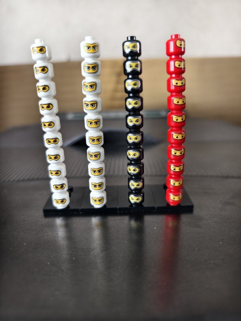 Lego minifiguren Hoofd (40x), Lego, Comme neuf, Minifigurine, Enlèvement ou Envoi
