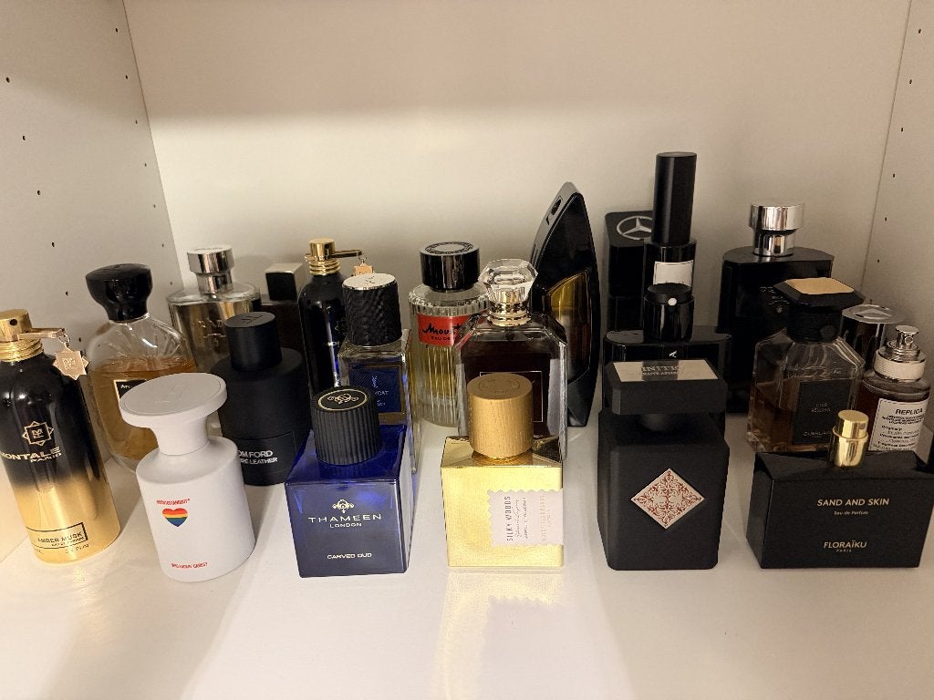 5 ml parfum samples van niche en designer merken, Ophalen of Verzenden, Zo goed als nieuw, Proef of Tester