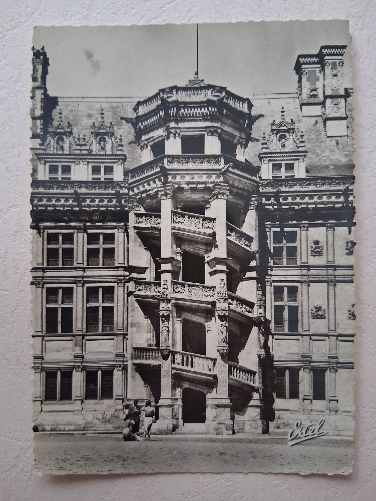 vintage Postkaart Chateau de Blois (Frankrijk), Collections, Enlèvement ou Envoi, France