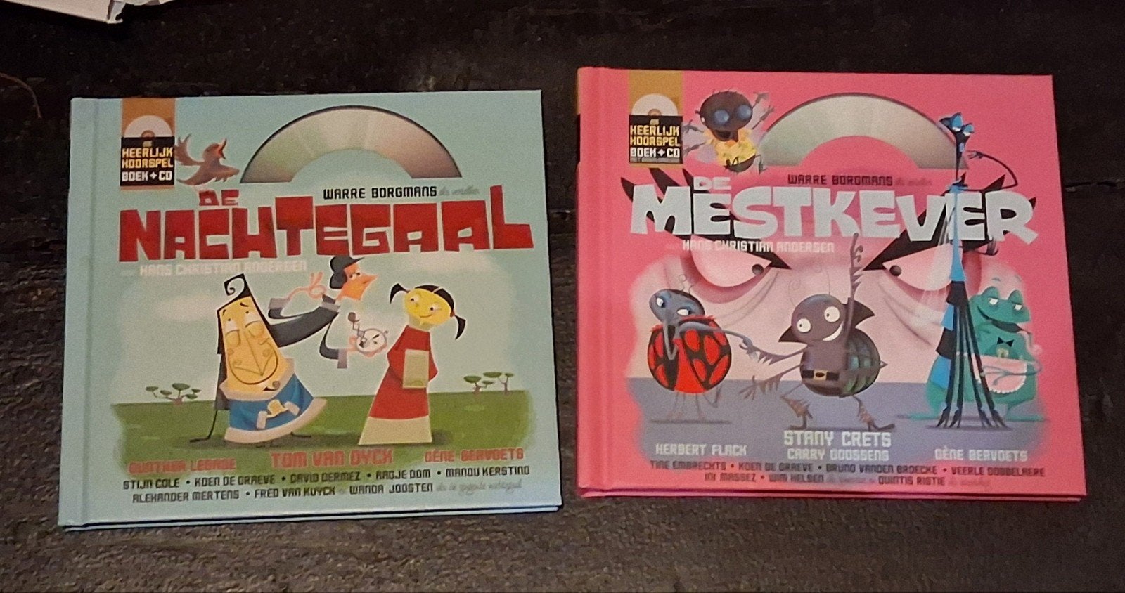 het geluidshuis De Mestkever / De Nachtegaal luisterboek cd, Boeken, Ophalen of Verzenden, Geluidshuis, Cd, Kind