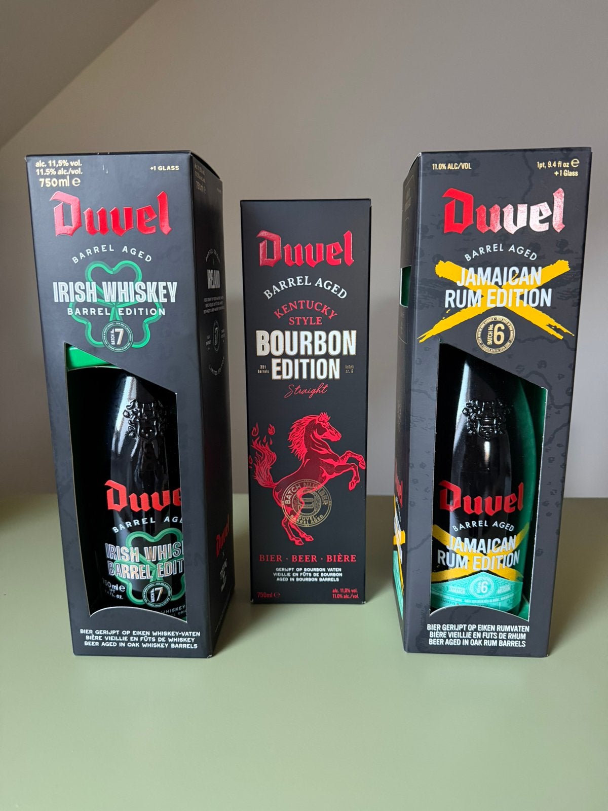 Duvel Barrel Aged - Irish whiskey/Bourbon/Jamaican rum, Verzamelen, Ophalen of Verzenden, Nieuw, Duvel