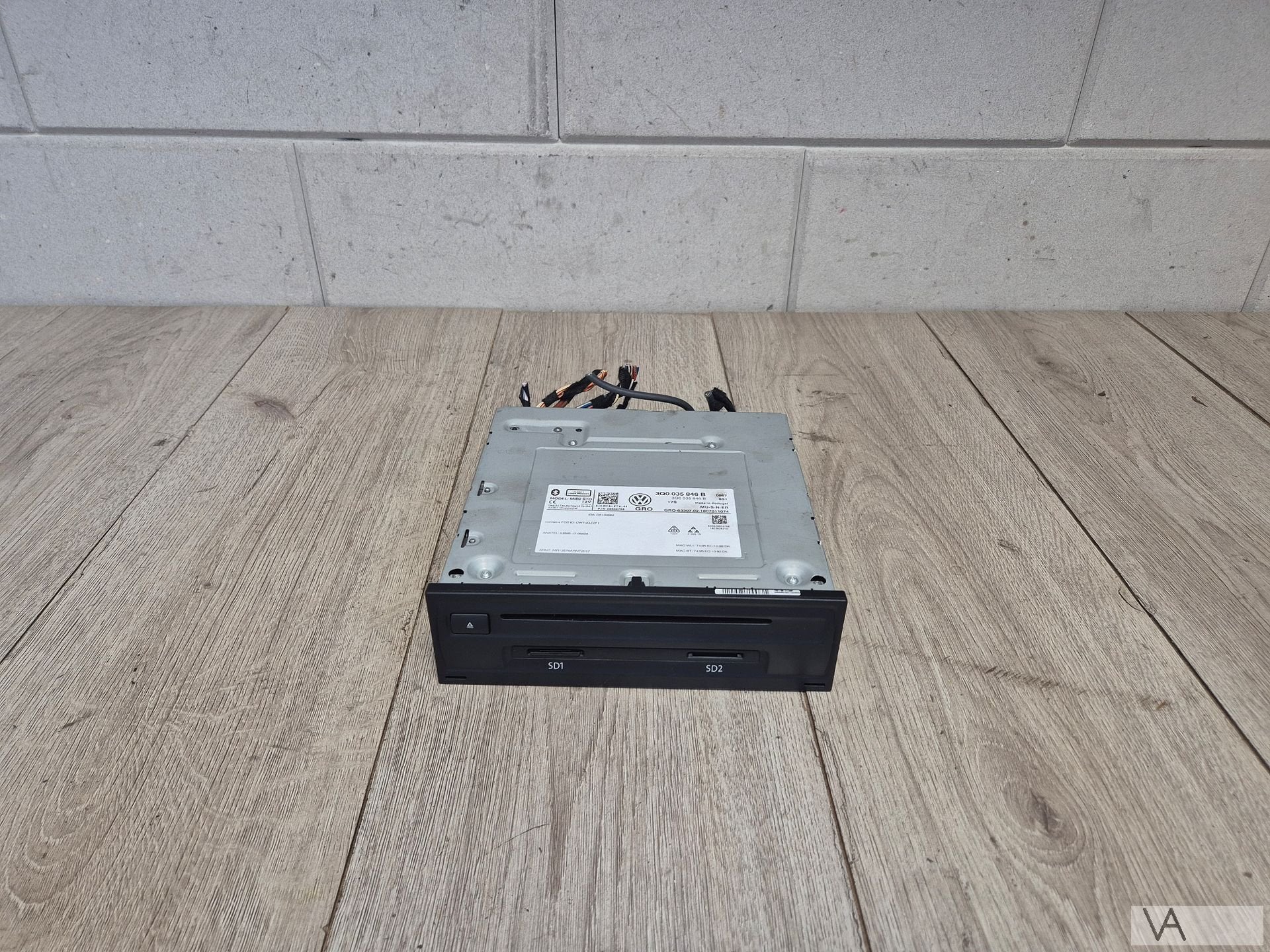 Radio navigatie module VW Golf 7 / Polo / T-roc 3q0035846b, Autos : Divers, Autoradios, Enlèvement ou Envoi, -, -, -