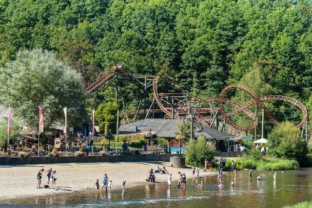 plopsa coo (plopsaland Ardennes )  6 tickets, Drie personen of meer, Ticket of Toegangskaart