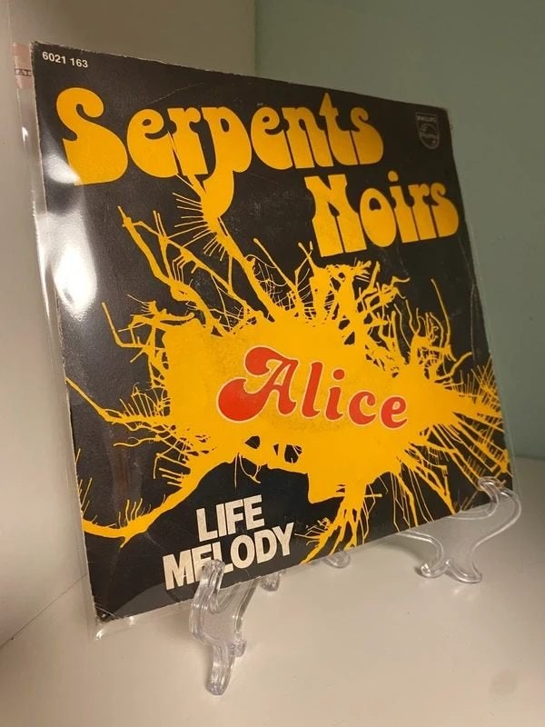Les Serpents Noirs – Alice / Life Melody, Envoi, Utilisé, Rock et Metal