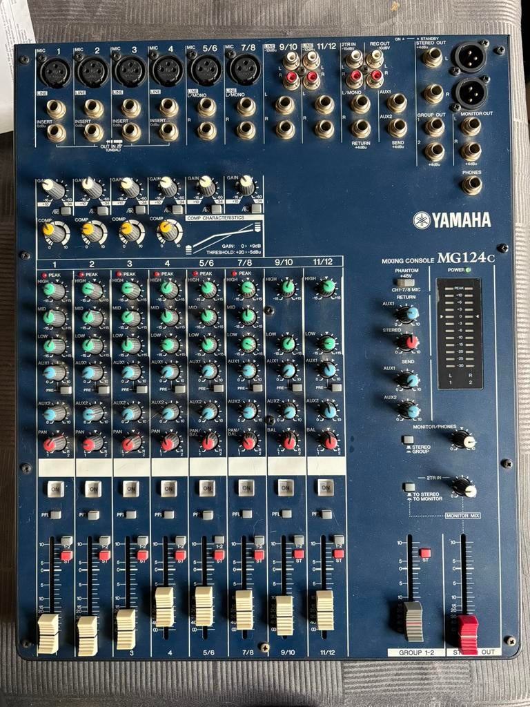 Yamaha MG124c, Enlèvement, Comme neuf