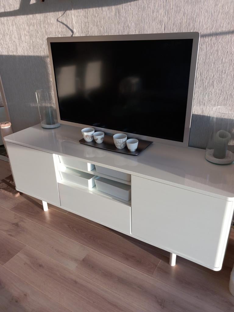 Tv kast wit hoogglans, Huis en Inrichting, Ophalen