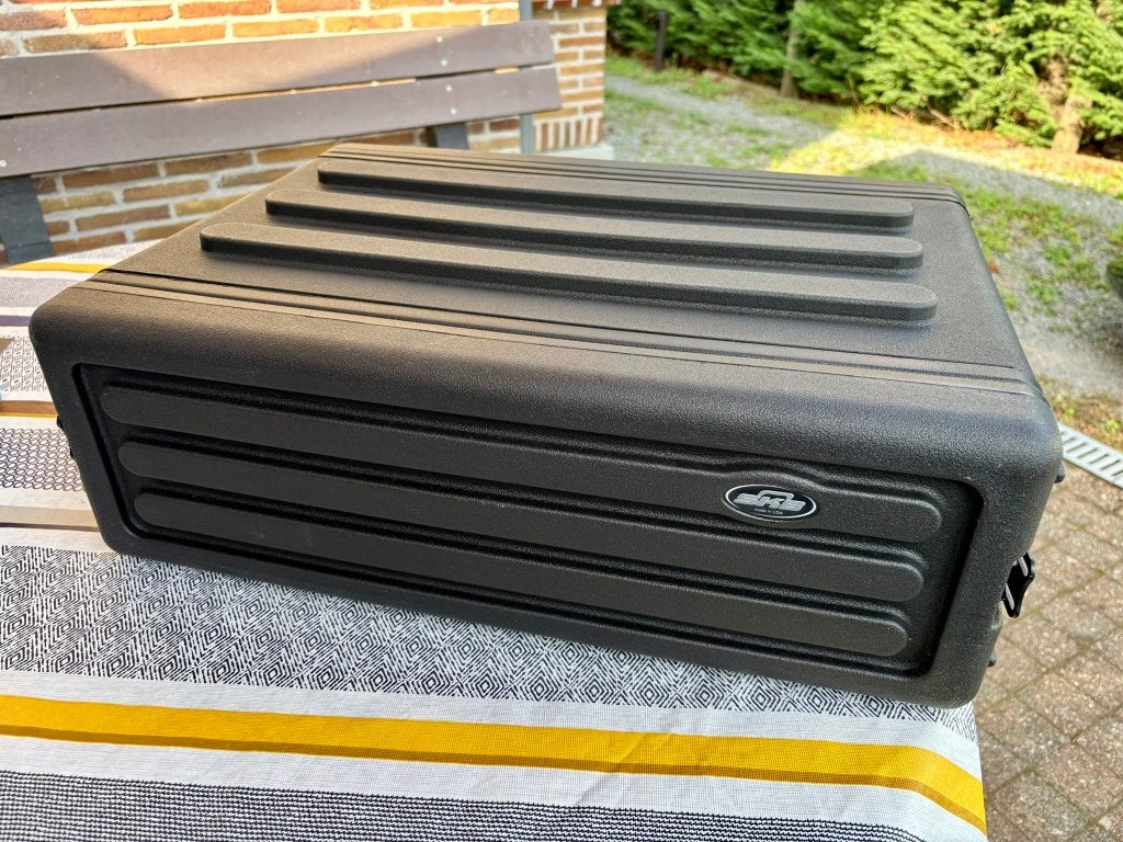 SKB Roto-Molded 3U Shallow Rack, Ophalen of Verzenden, Gebruikt, Overige instrumenten, Flightcase