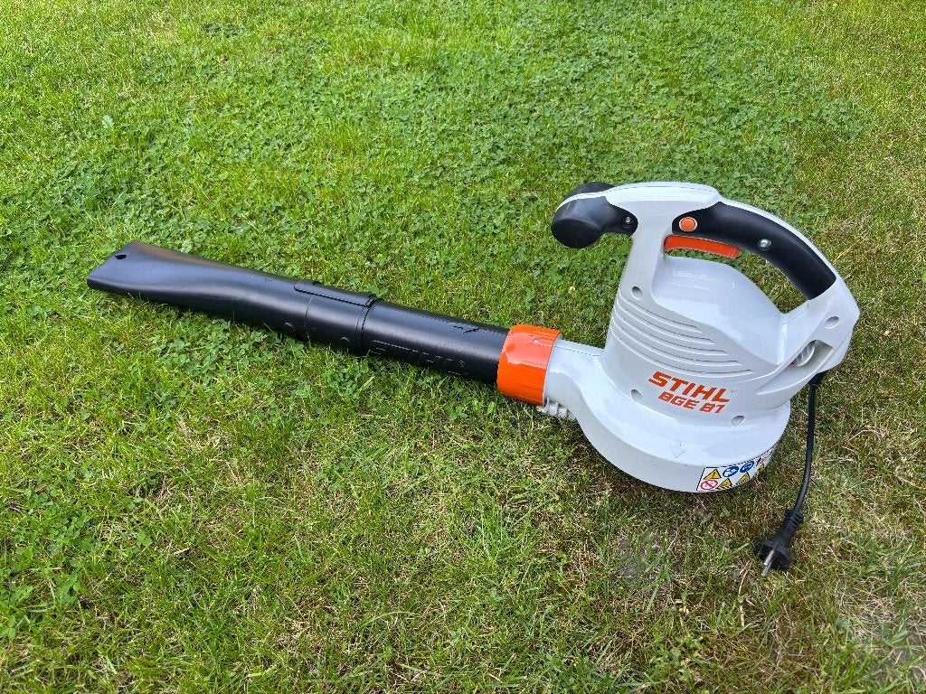 Stihl bladblazer BGE 81 - Elektrisch, Ophalen, Stihl, Handgedragen, Zo goed als nieuw