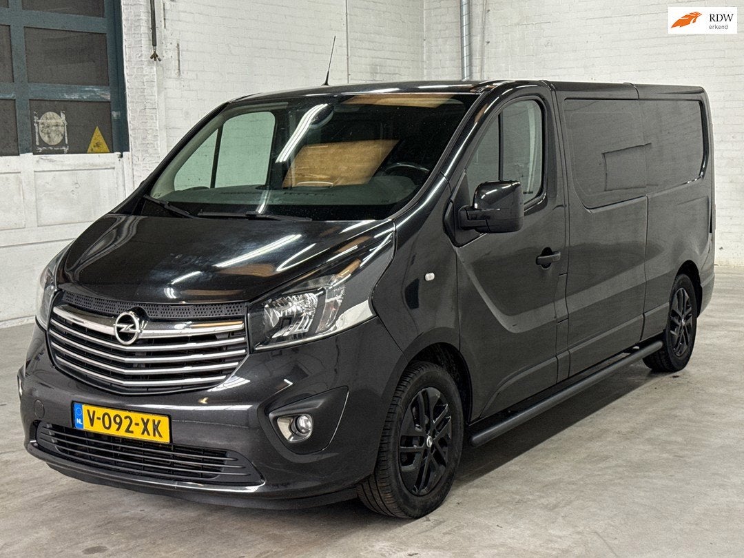 Opel Vivaro 1.6 CDTI L2H1 Sport EcoFlex | DUBBEL CABINE | CA, Auto's, Bestelwagens en Lichte vracht, Voorwielaandrijving, Stof