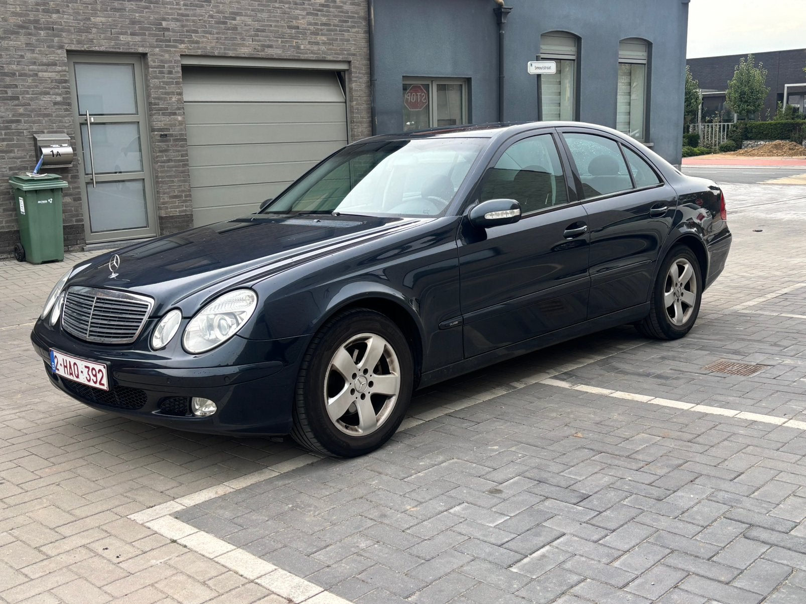 Mercedes E220 cdi,100kw,2004, 214,xxx km., Auto's, Automaat, Particulier, Te koop, ABS