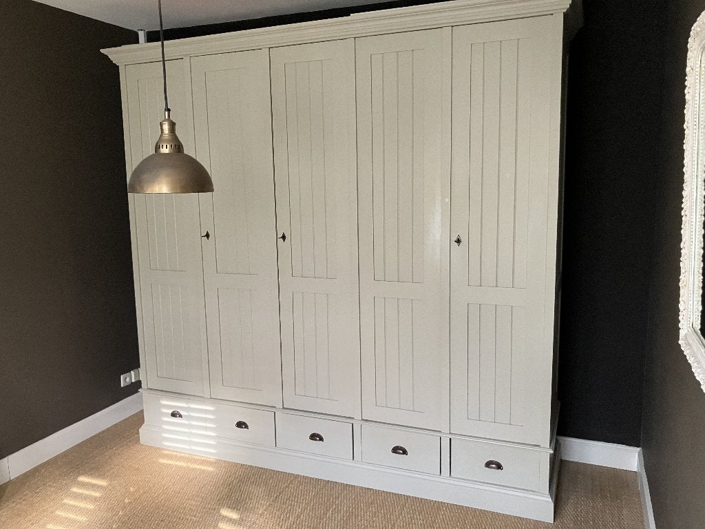 Landelijke kast, Maison & Meubles, Armoires | Penderies & Garde-robes, 200 cm ou plus, Comme neuf, Enlèvement, 200 cm ou plus