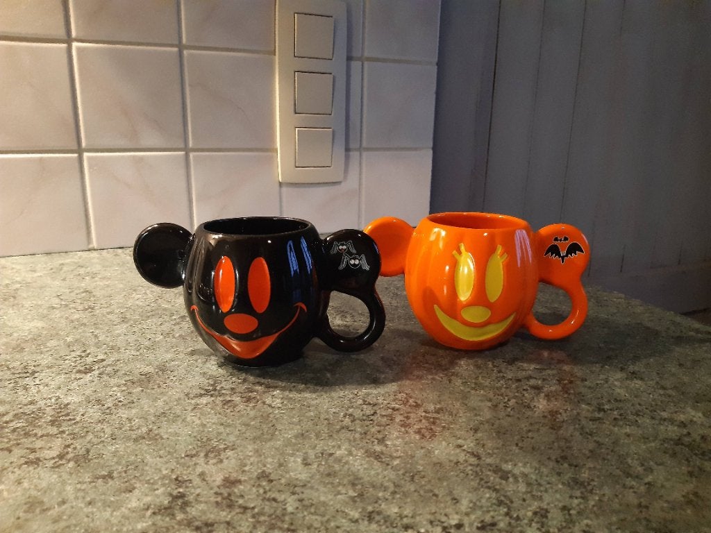 Halloween Disney tassen, Ophalen of Verzenden, Mickey Mouse, Nieuw, Servies