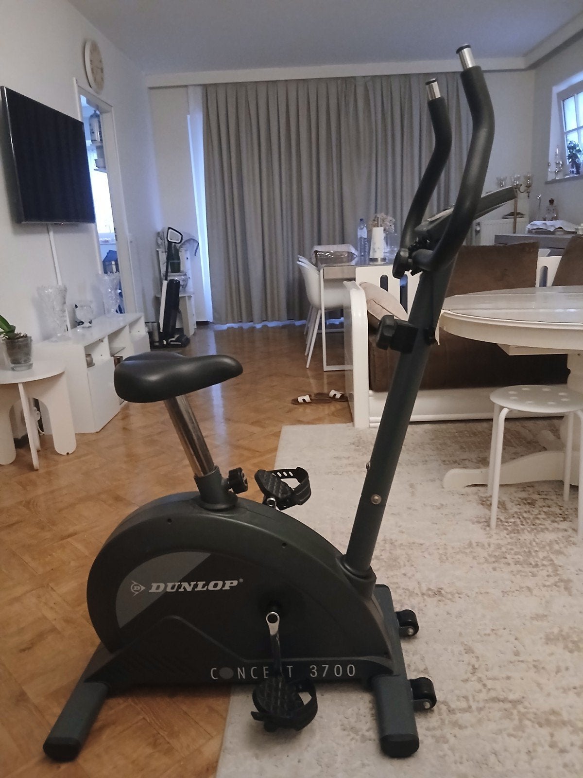 Vélo d’appartement Dunlop Concept 3700 – Très bon état, Enlèvement, Comme neuf, Vélo d'appartement