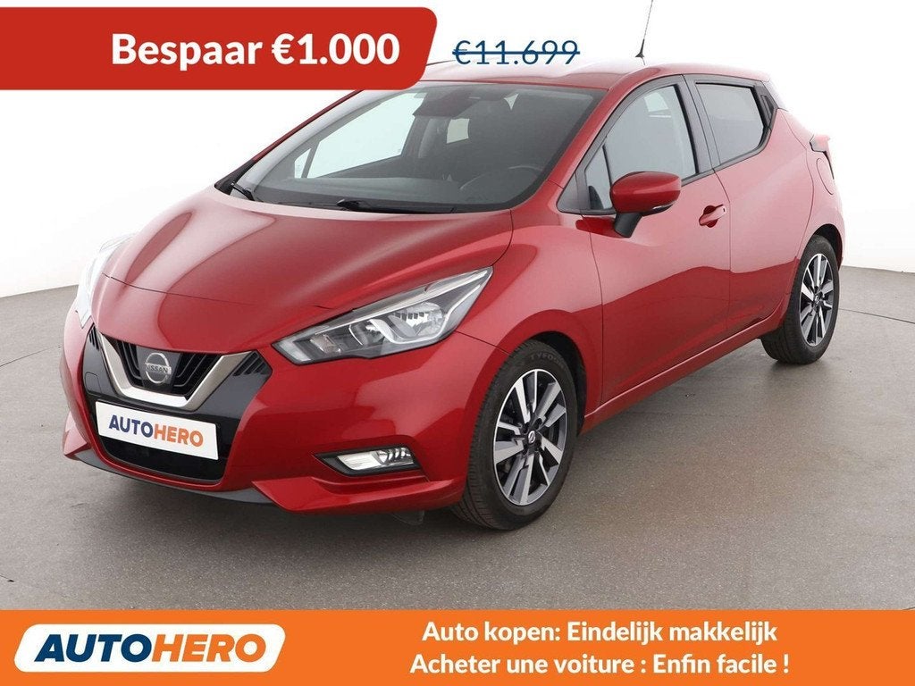 Nissan Micra 1.0 IG-T N-Connecta, Autos, Nissan, Achat, Micra, ABS, Airbags, Air conditionné, Climatisation automatique, Bluetooth