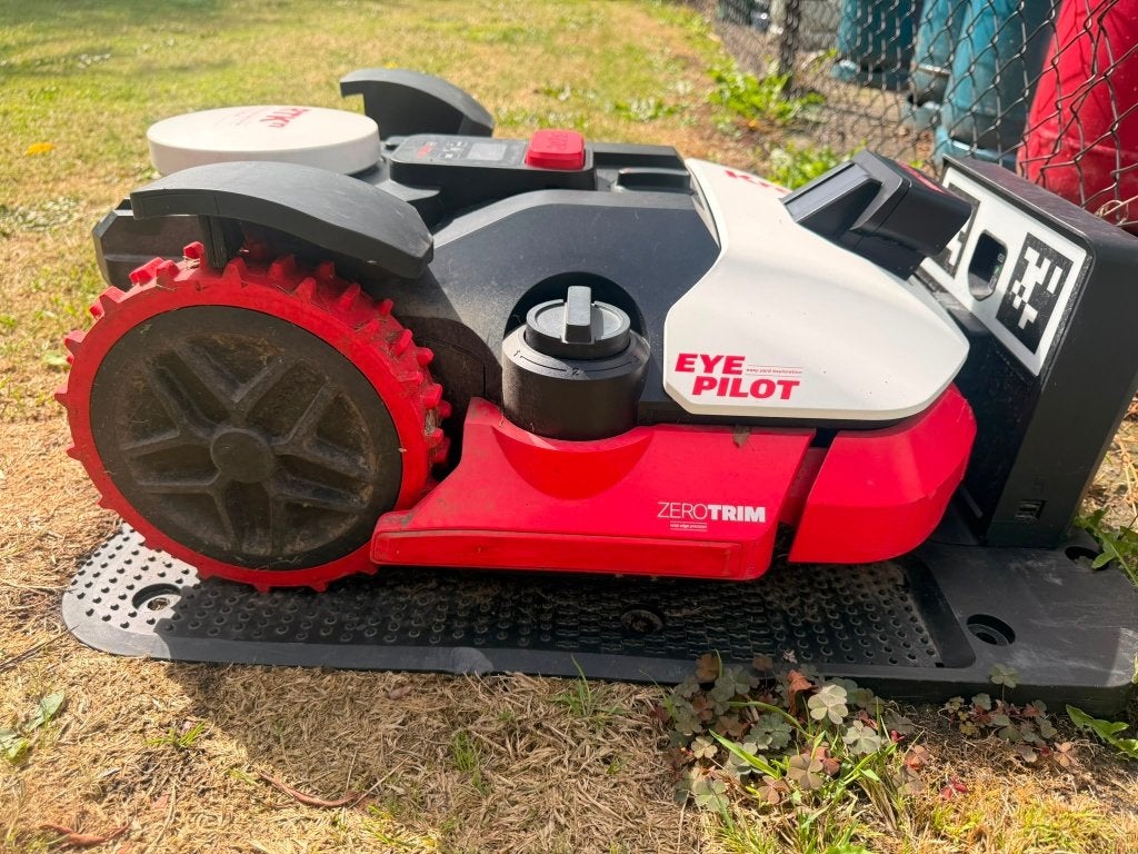 Binnenkort beschikbaar! - Kress KR261E RTK 2.0 tot 1.000m², Ophalen of Verzenden, Gebruikt, 20 tot 25 cm, Met regensensor