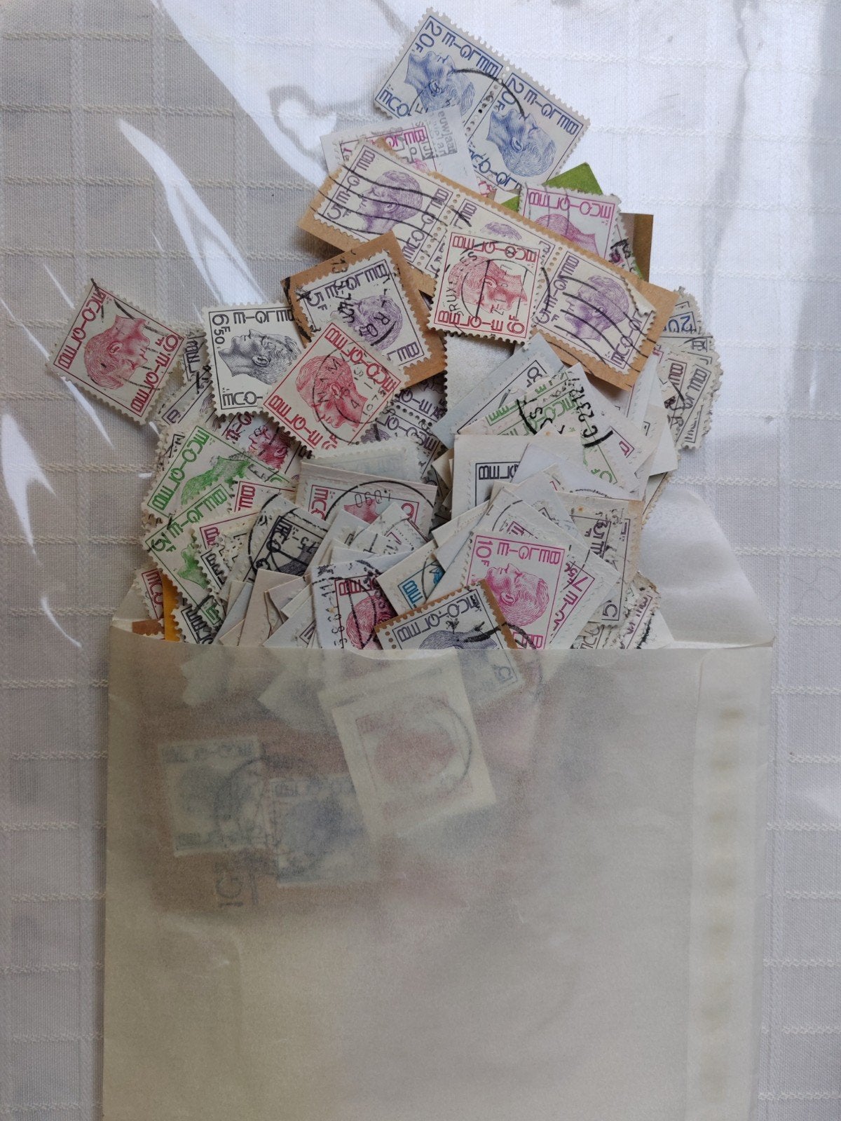 lot de timbres belges oblitérés, Affranchi