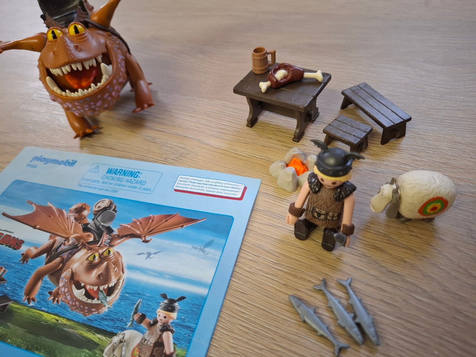 Playmobil Dragons,hoe tem je een draak,how to train a dragon, Kinderen en Baby's, Speelgoed | Playmobil, Complete set, Overige typen