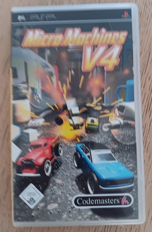 micro machines v4 psp, Enlèvement, PSP