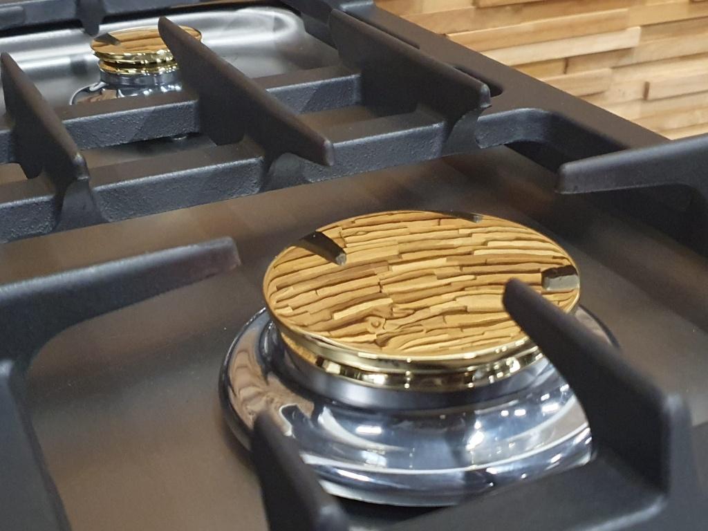 Luxe Westahl/Lacanche 100 cm antraciet 2 electrische ovens, Gaz, Classe énergétique A ou plus économe, Comme neuf, Enlèvement
