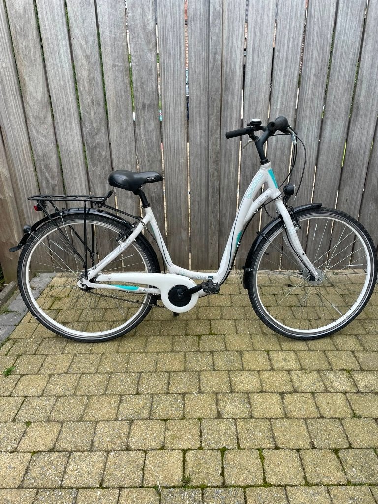 Prima damesfiets met extra lage instap., Fietsen en Brommers, Gebruikt, Velgrem, 47 tot 50 cm, Versnellingen