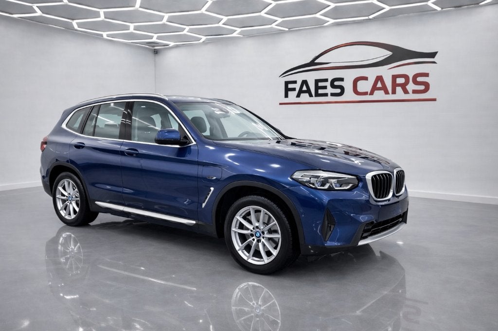 Bmw X3 2.0 Xdrive 30E phev hybride, Automaat, 4 cilinders, 2000 kg, Blauw